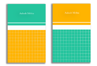 Large Notepads - Square Yellow Green