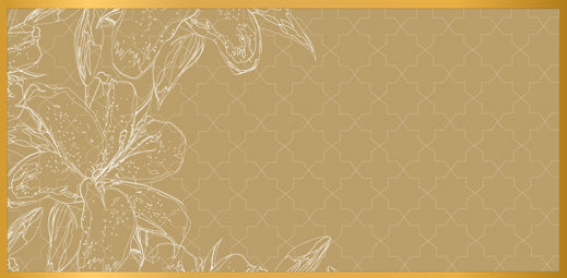 Gold Foil Money Envelope