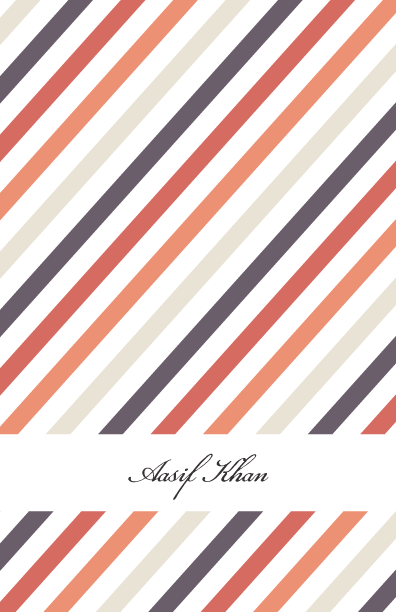 Large Notepads - Slanty Stripes