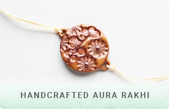 Handcrafted Aura Rakhi