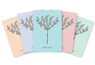 Mini Notepads - Rosa