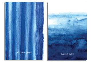 Soft Cover - Waves Shibori