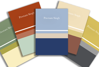 Mini Notepads - Colour Blocks