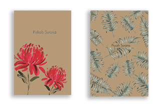 Soft Cover - Waratah & Palms