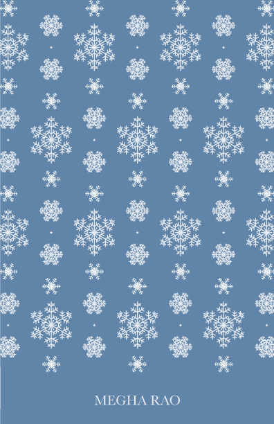 Large Notepads - Snowflakes