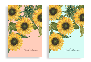 Large Notepads - Sunflower