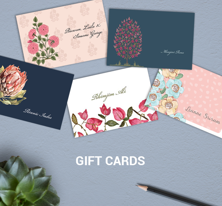 Gift Cards, Gift Tags, Personal Stationery